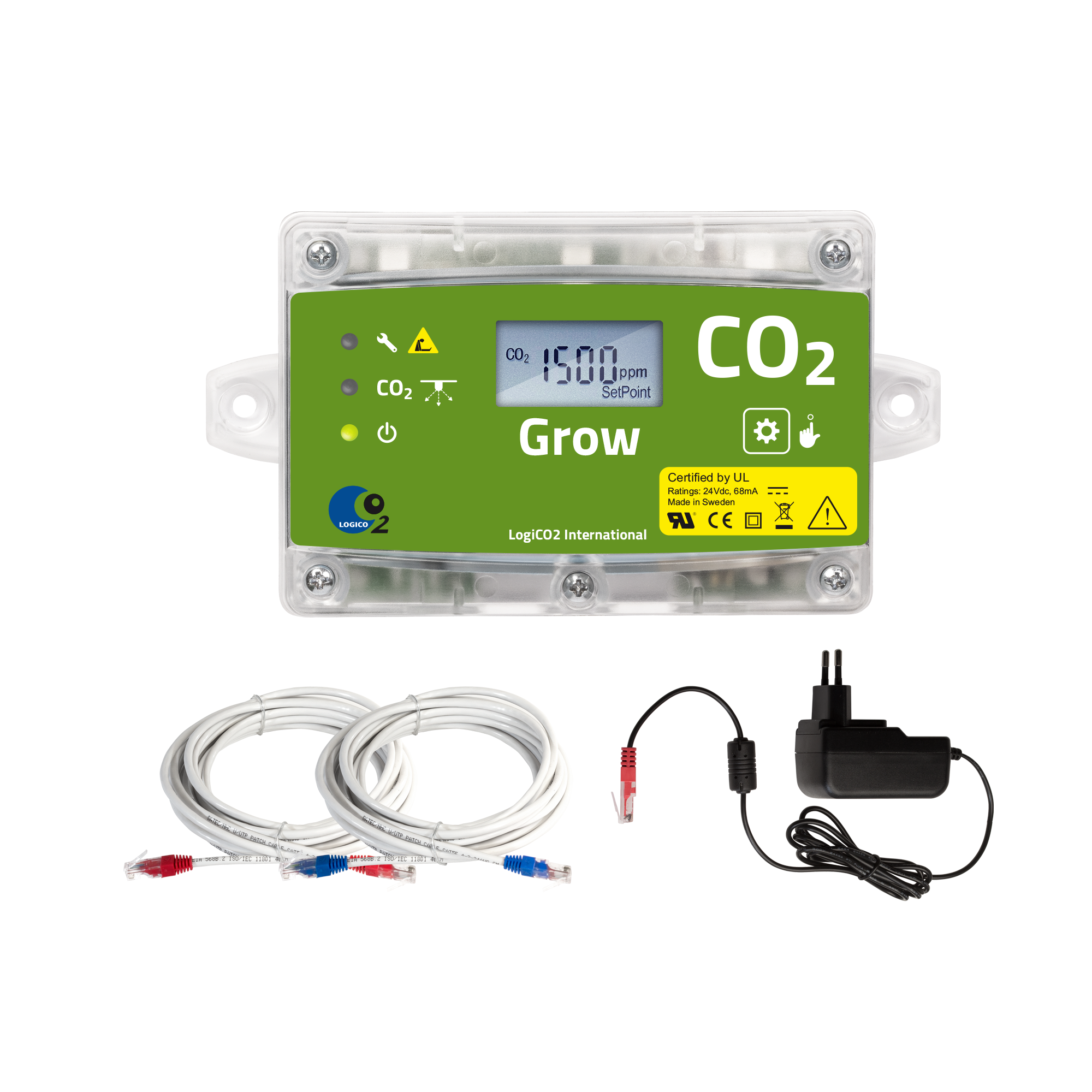 あんこうページ Grow CO2 Enrichment Controller Base SET - Logico2