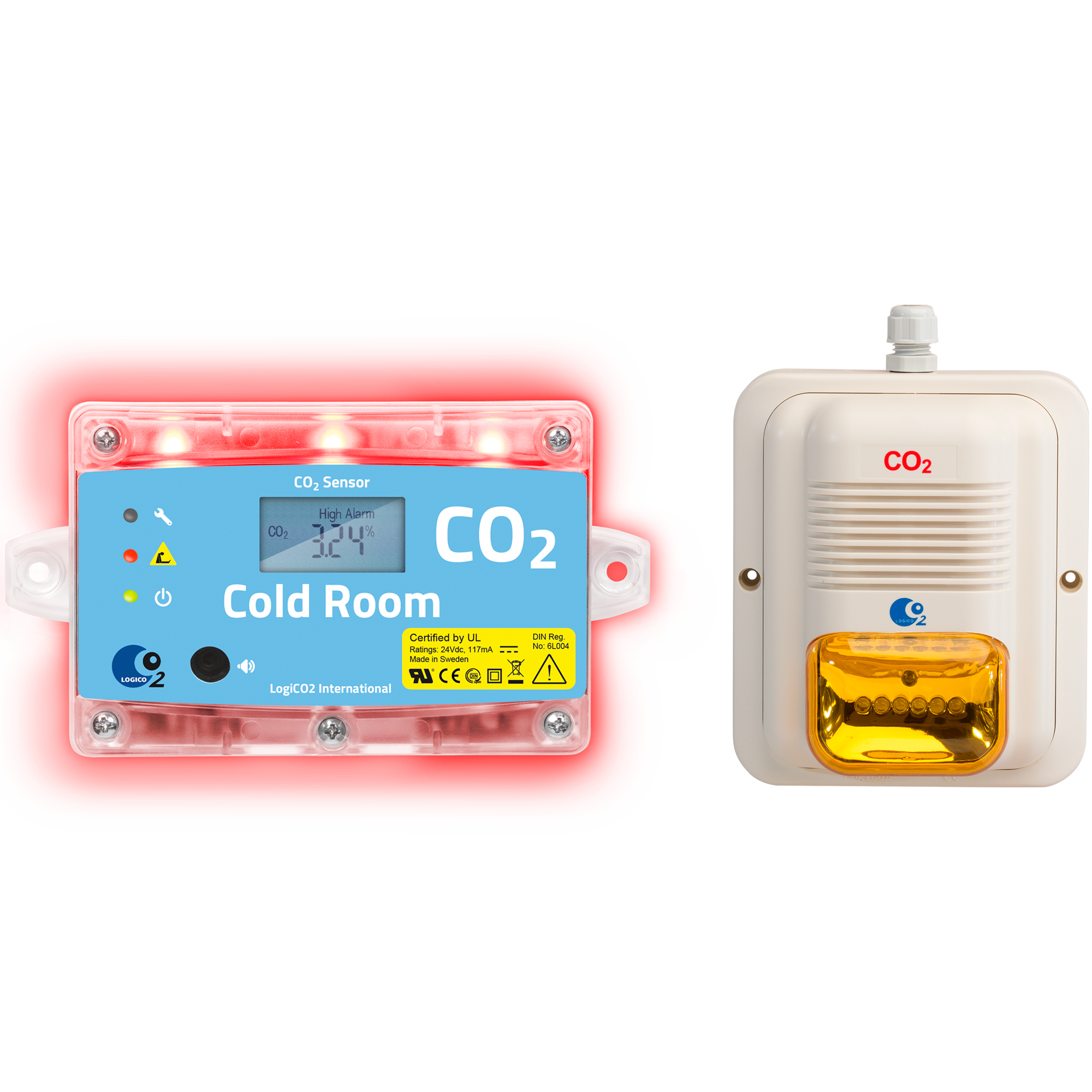 LogiCO2 Cold Room CO2 Add-on KIT - Logico2